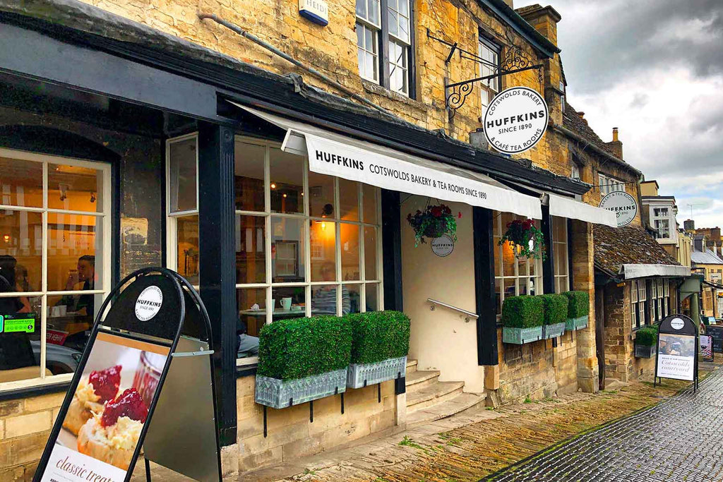 Huffkins bakery & tea room in Burford, the Cotswolds