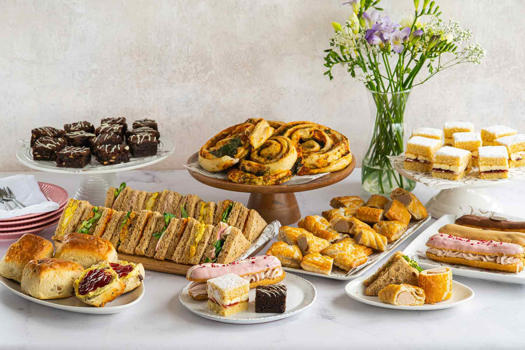 Huffkins Catering sweet & savoury selection