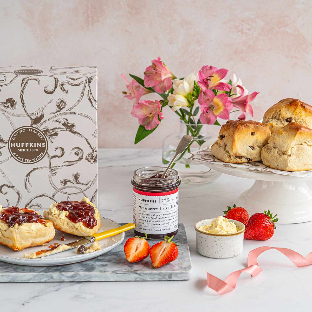 Cream Tea Subscription | Pay As You Go | UK Delivery & Huffkins UK