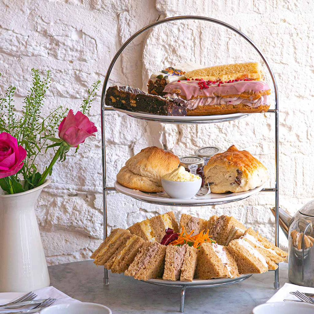 Cotswolds afternoon tea at Huffkins Tea Rooms