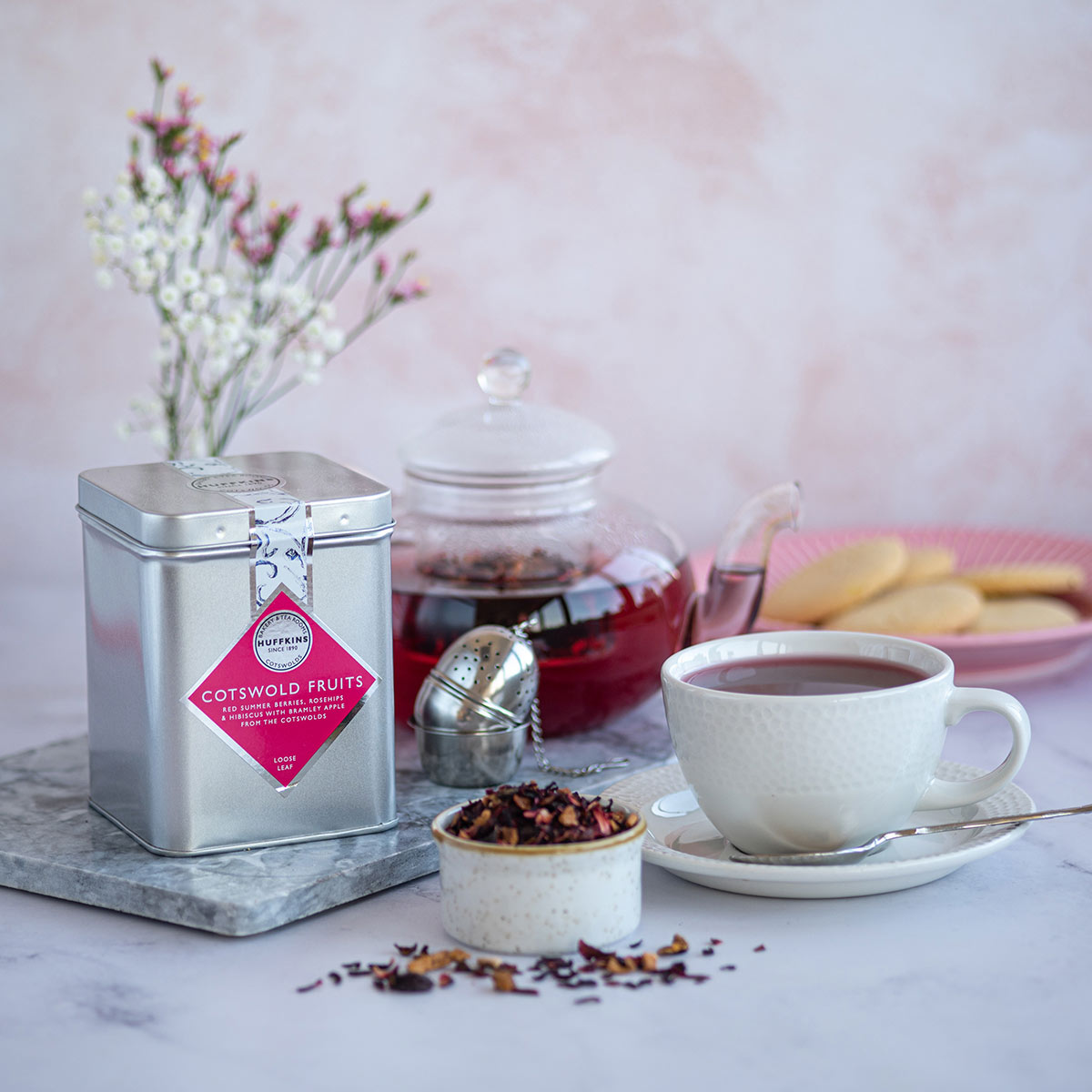 Cotswold Fruits Loose Leaf Tea Caddy