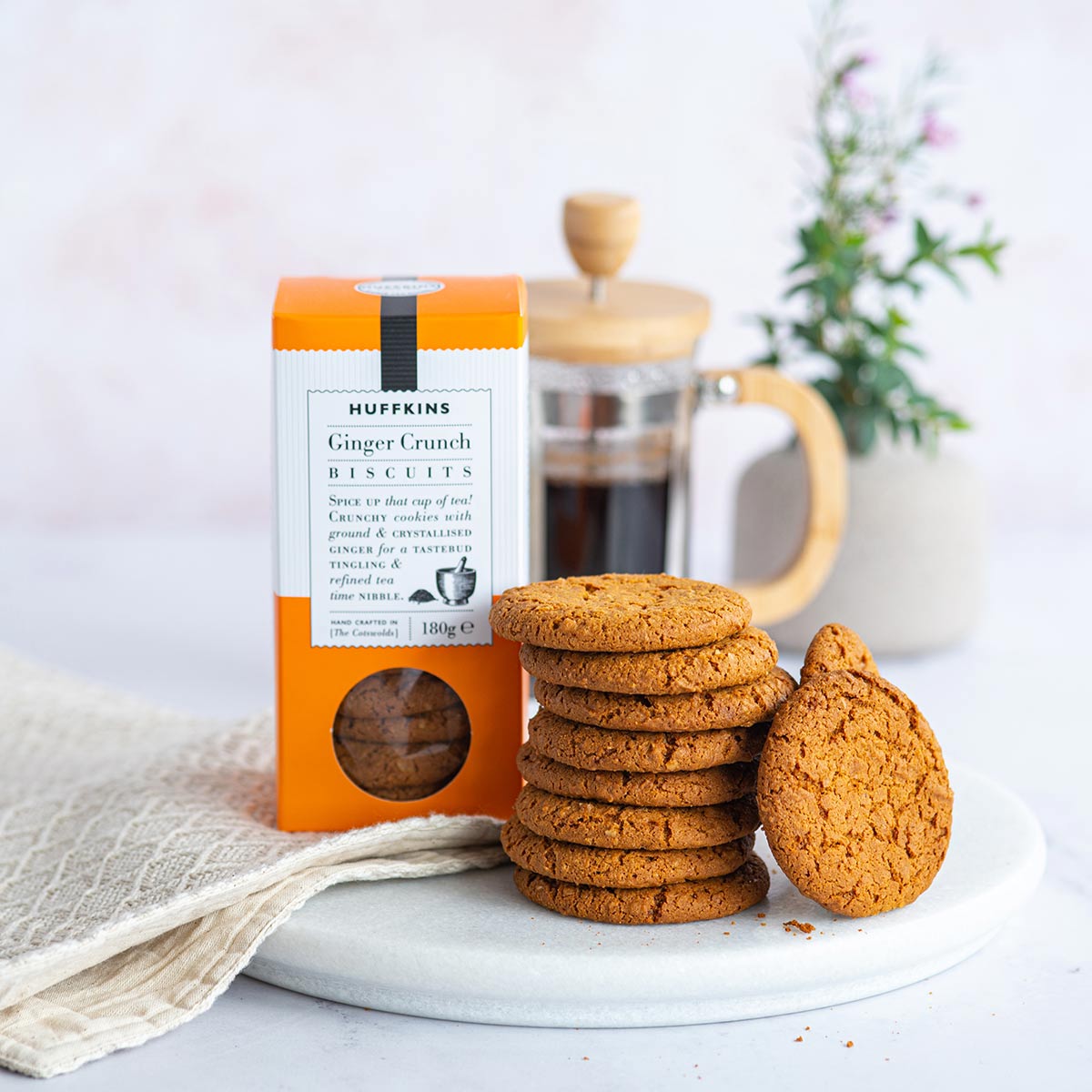 Ginger Crunch Biscuits